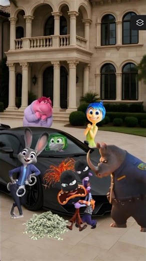 POV : Dare to steal in the Zootopia area 😎 #insideout2 #zootopia2 #pov #animation