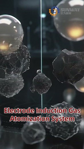 Electrode Induction Gas Atomization System for Metal Powder Production #3d #machine #powder #science