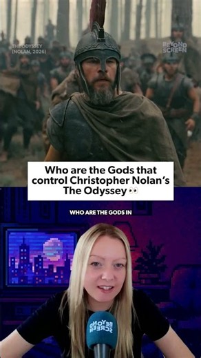 Who are the Gods that control Christopher Nolan’s The Odyssey 👀 #TheOdyssey