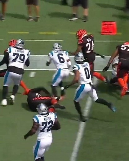 NFL Top Plays (pt 255): Vonn Bell Interception vs Panthers #bengals #nfl #highlights #topplays