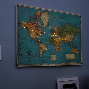 597K views · 11K reactions | Keep track of all your adventures with this light up map! | Crafty | Facebook