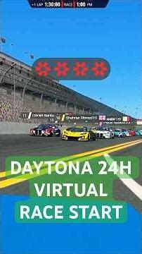 Daytona 24H Virtual GT3 Race Start! #assettocorsa #league #racing #simracing #cars #gt3 #daytona24