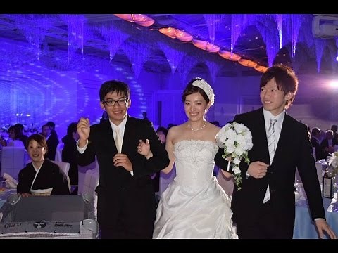 三姉弟 結婚式 エスコート