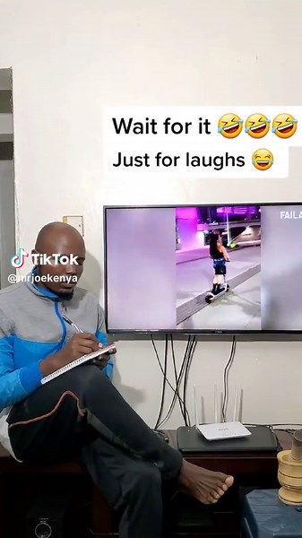 Hilarious Woman Falling Off Scooter 😂