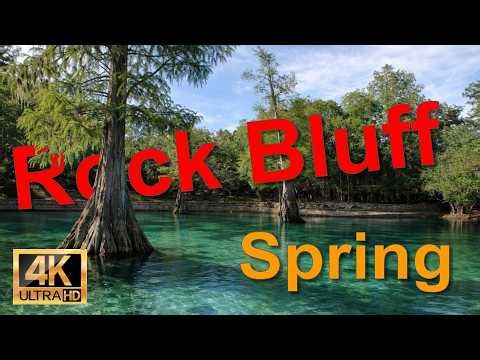 Exploring Rock Bluff Spring Underwater, 4K