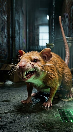 Pokémon Rattata & Raticate in real life