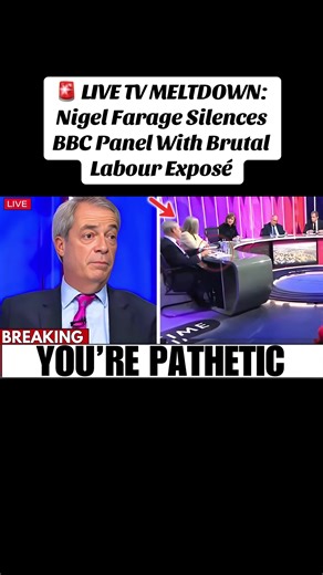 Nigel Farage Shocks BBC Panel with Labour Exposé