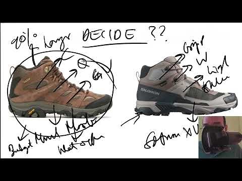 DON'T Buy Hiking Shoes Until You Watch This (2026 Review) - Merrell Moab vs. Salomon X Ultra