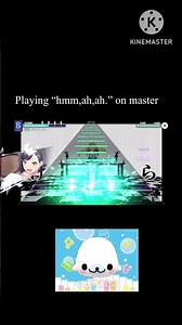 Playing Hmm ah ah on master mode🧁