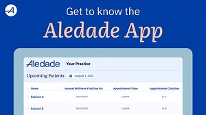 The Aledade App in action