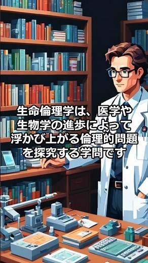 生命倫理: 人間の尊厳と技術のはざまで【解説】#shorts