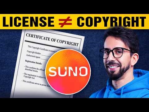 Suno AI EXPOSED: Commercial License vs. Copyright