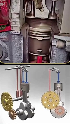 How Diesel Engines Work Without Spark Plugs! ⚙️💨#shorts #reels