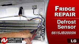 LG LFC28768ST Refrigerator – There is frost in the freezer section – Defrost Sensor