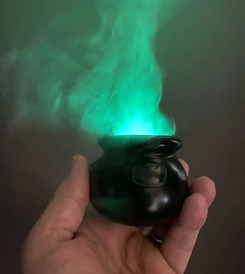 Mini Fogging Cauldron #ElectronicHalloween