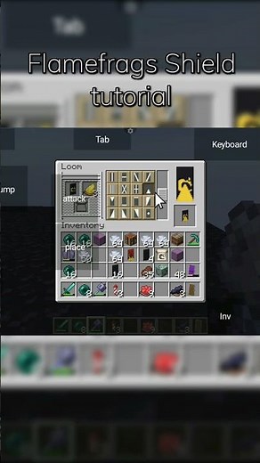 Flamefrags Shield tutorial #flamefrags #unstablesmp #minecraft
