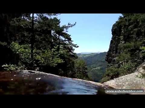 Ardèche - La cascade du Château de Rochebonne (4K)