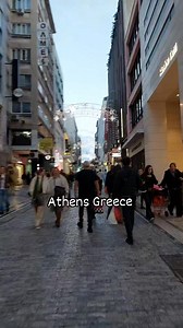 Athens Greece Ermou Street is one of the most popular shopping destinations in the city. #athens #greece | Darlene May 21 Official Filipina Vlogger Greece