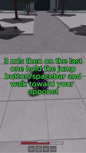 How to do Garou uplift tech! (Grasp) TSBG ROBLOX