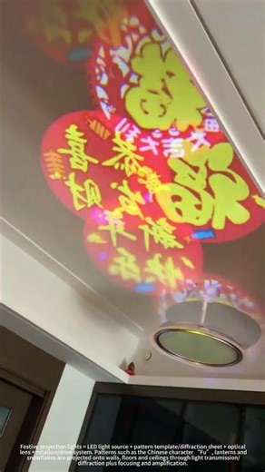 Festive Projection Lights