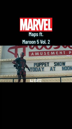 Marvel Maps ft.@Maroon 5 Vol.2 Edited By @AJ m.p. #marvel #marvelstudios #deadpool #ironman #maroon5 #spiderman #parati #viral