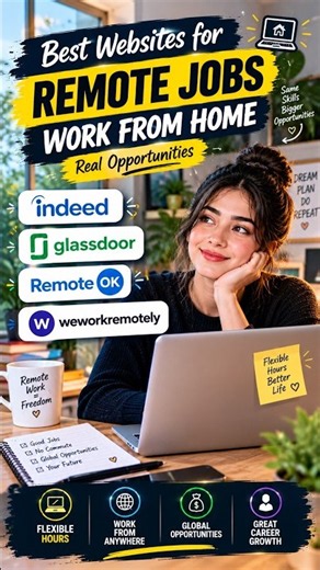Best Remote Jobs Websites 2026 | Work From Home Jobs | Apply Online