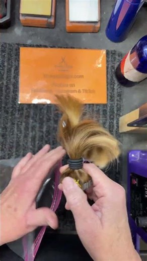 Testing Salon Shears Before Sharpening - Live Stream Highlights