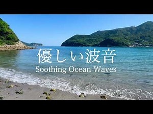 【自然音-波の音】爽やかな朝の海、ゆったりした波音でリラックス / 海の波音 / 睡眠 瞑想 勉強 作業用 BGM 環境音 / リフレッシュ・癒し・集中 / Nature Sounds / ASMR