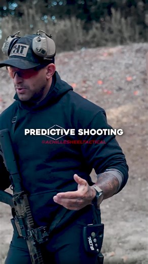 PREDICTIVE SHOOTING From a law enforcement perspective, predictive shooting is a training methodology designed to develop a deeper understanding of pressure management, structural efficiency, and disciplined weapon manipulation. When introduced intentionally and layered correctly, this approach helps officers build repeatable performance by learning how their inputs affect the weapon system—before, during, and after the shot. Predictive shooting is not about speed for speed’s sake. It’s about ac