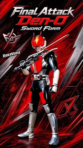 Final Attack Kamen Rider Den-O Sword Form 🔥🔥 #kamenrider #henshin