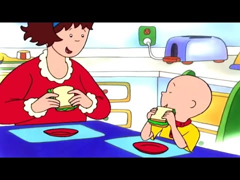 Caillou and the Family Lunch | Caillou Cartoon