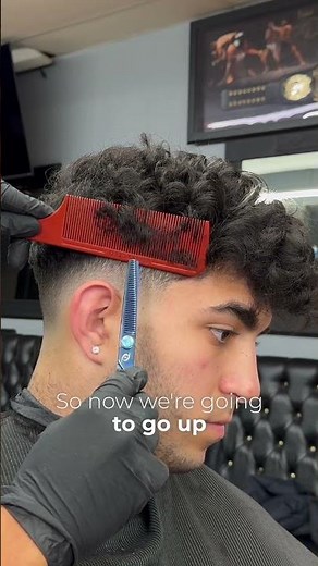 THINNING SCISSORS OVER COMB TECHNIQUE