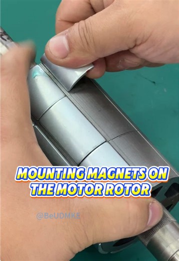 Mounting Magnets on Brushless Motor Rotor Explained