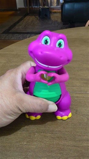AMAZING! CUTE! HEART HAND BARNEY! #asmr #amazing #trending #toys #shorts #viral #video