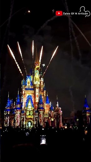 🤔Man or Woman ? Tinkerbell flies during Disney Firework #shorts #disneyworld #tiktok #tinkerbell