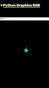 Python Graphics RGB colour combination.#python #ProgrammingPro #programmer
