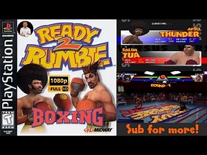Ready 2 Rumble Boxing – Multiplayer Versus Gameplay on PS1 (PlayStation 1) | FULL HD