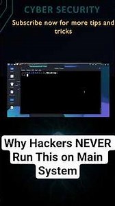 Why Hackers NEVER Run This on Main System ⚠️‪@CyberSkills1‬