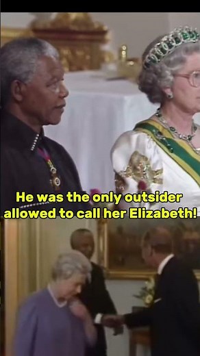 The Only Outsider Who Called The Queen By Her First Name! 🤫🌍 #shorts