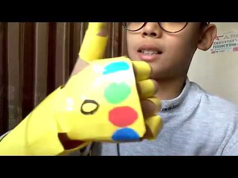 How to make an easy paper infinity gaunlet of Thanos (infinity war)