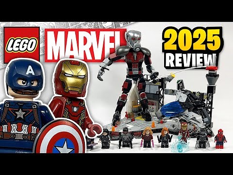 LEGO Marvel Captain America: Civil War Battle (76314) - 2025 EARLY Set Review