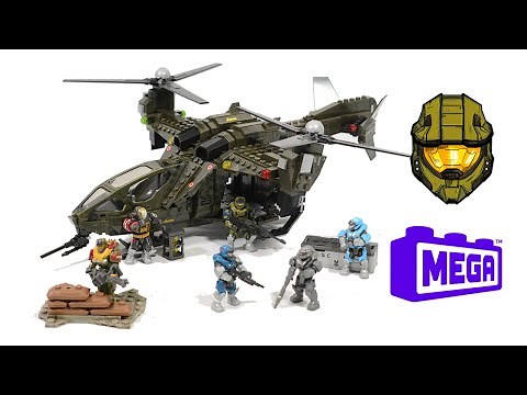 Mega Construx Falcon Sweep REVIEW | Mega Construx Halo Universe | Halo Reach