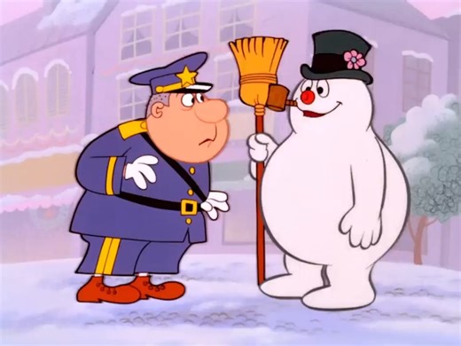 【英文动画】Frosty the Snowman结霜的雪人和红鼻子驯鹿鲁道夫