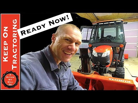 FRONT MOUNT SNOWBLOWER (Kubota BX Tractor)