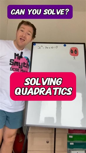 Solving quadratics is a core GCSE maths topic. It comes up on foundation. It comes up on higher. And it often appears more than once on a paper. When students don’t feel confident with it, they start losing marks across the exam. Factoring. Quadratic formula. Sometimes completing the square. But once they understand when to use each method, it becomes a reliable way to pick up marks. This video walks through solving quadratics clearly so they know exactly what to do in the exam. Save this for al