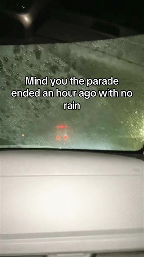 Driving through this foolishness after a parade in Lafayette. Doesn’t get more Louisiana than that #337 #mardigras #storm #foryoupage #louisiana