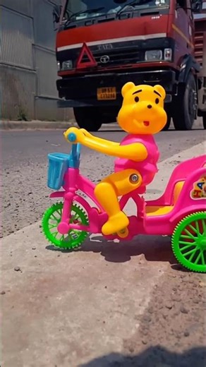 Remote Control Scooty Girl And Monkey Scooter Unboxing And Testing Short ||