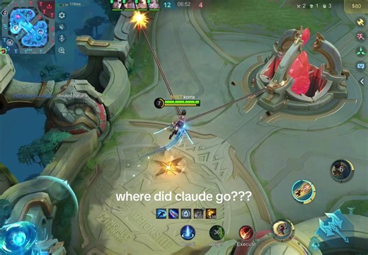 Invisible Claude Bug in Mobile Legends