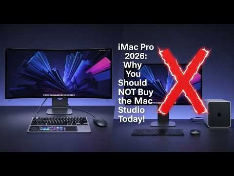iMac Pro 2026: Why You Should NOT Buy the Mac Studio Today!