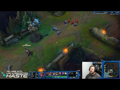 Haste Reduces Ping in League of Legends - Huzzy Games Live Demo
